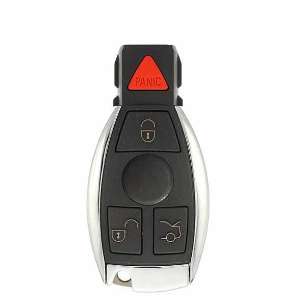 Keyless Factory Keyless Factory: Mercedes Benz 1997-2014 / 4-Button Fobik Key Shell / IYZ-3312 RHS-MDS-FBK - main